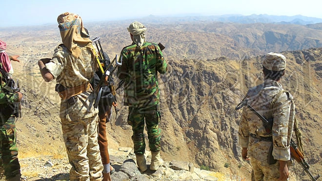 إفشال تسلل حوثي في جبهة الحد بيافع